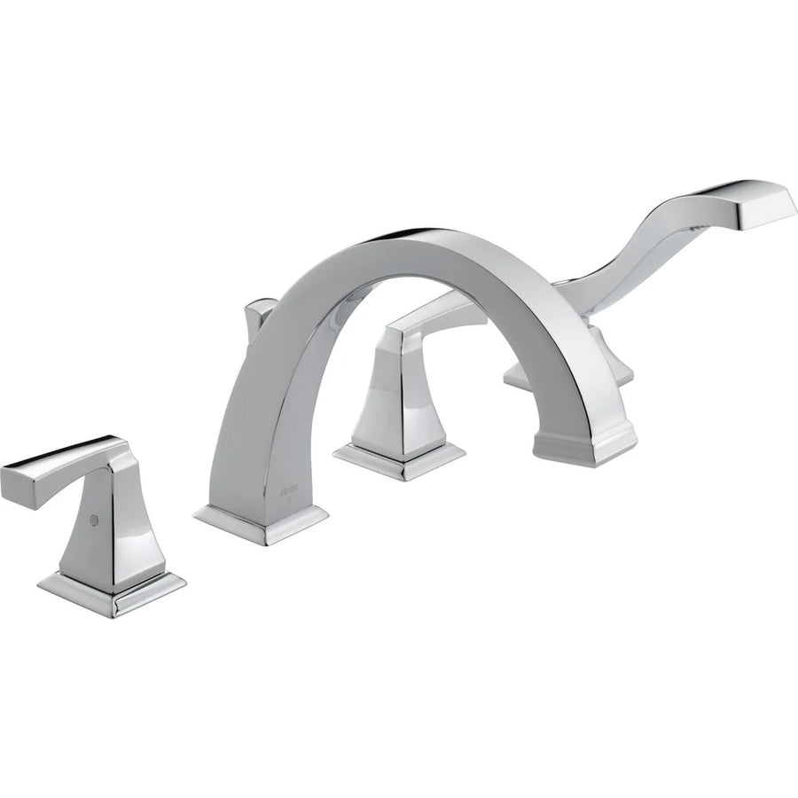 Delta Dryden Roman Tub with Hand Shower Trim