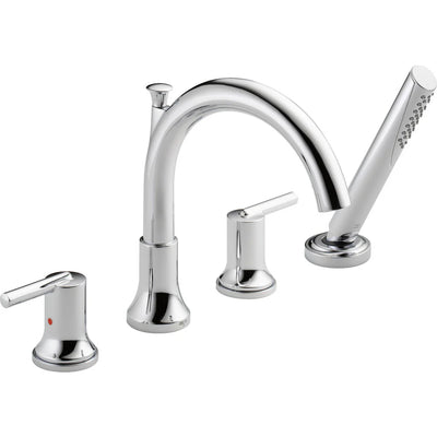 Delta Trinsic Roman Tub with Hand Shower Trim