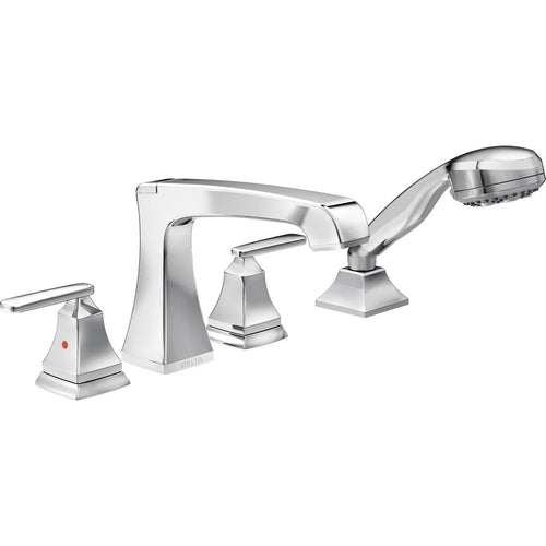 Delta Ashlyn Roman Tub with Hand Shower Trim
