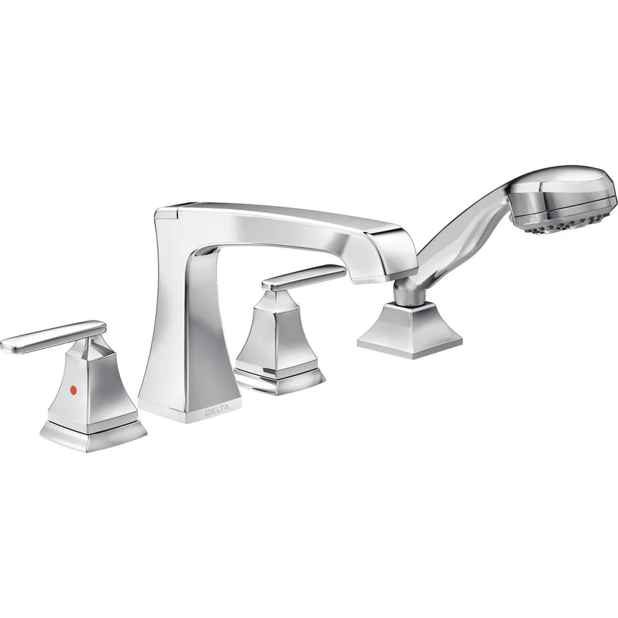 Delta Ashlyn Roman Tub with Hand Shower Trim