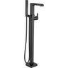 Delta Ara Single Handle Floor Mount Tub Filler Trim with Hand Shower