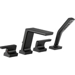 Delta Pivotal Roman Tub with Hand Shower Trim