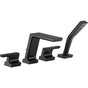 Delta Pivotal Roman Tub with Hand Shower Trim