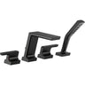 Delta Pivotal Roman Tub with Hand Shower Trim