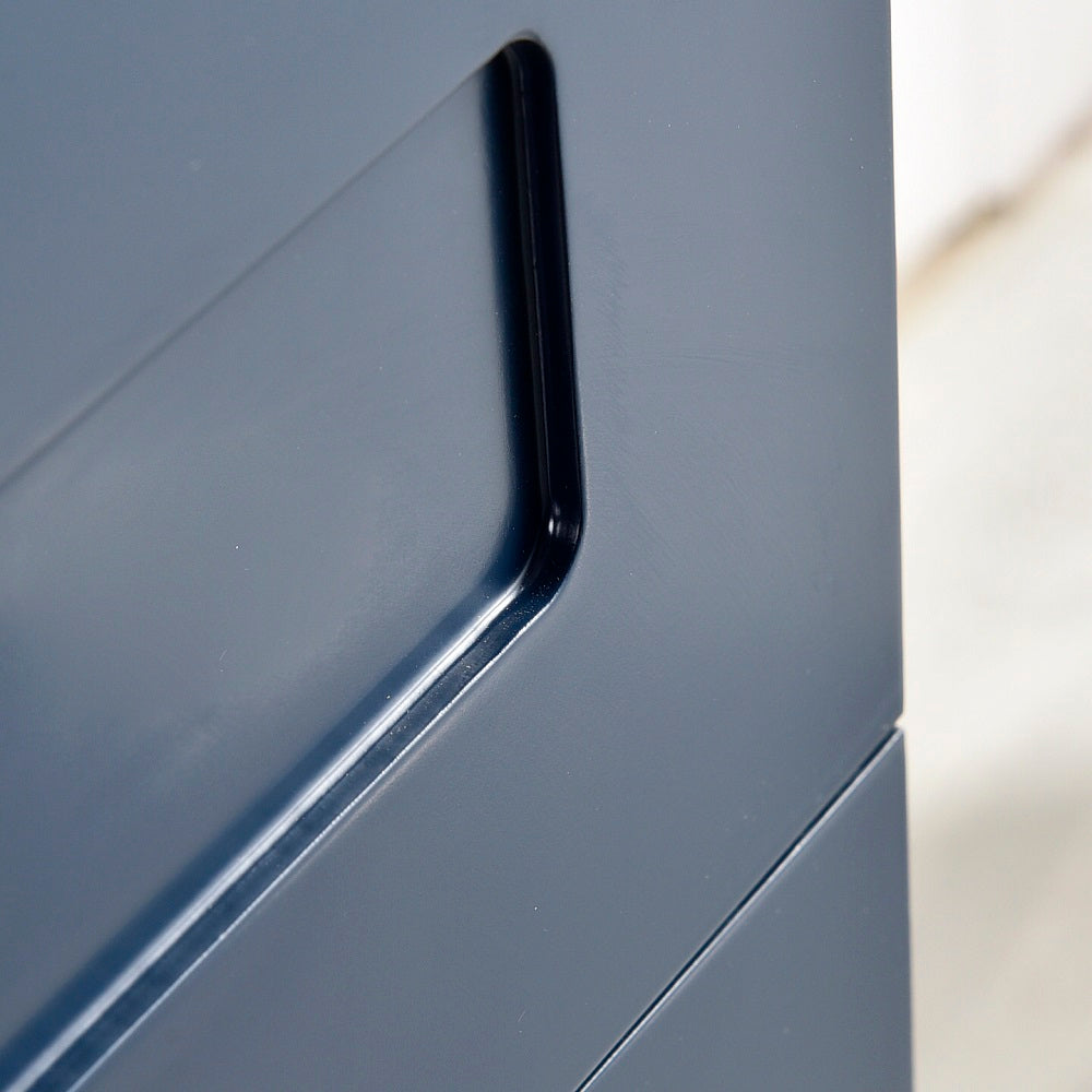 Tesoro 36" Shaker Bathroom Vanity With Quartz Countertop (MDF)-Right Side Drawers