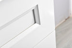 Tesoro 30" Shaker Bathroom Vanity With Quartz Countertop (Solid Wood)-Right-Side Drawers