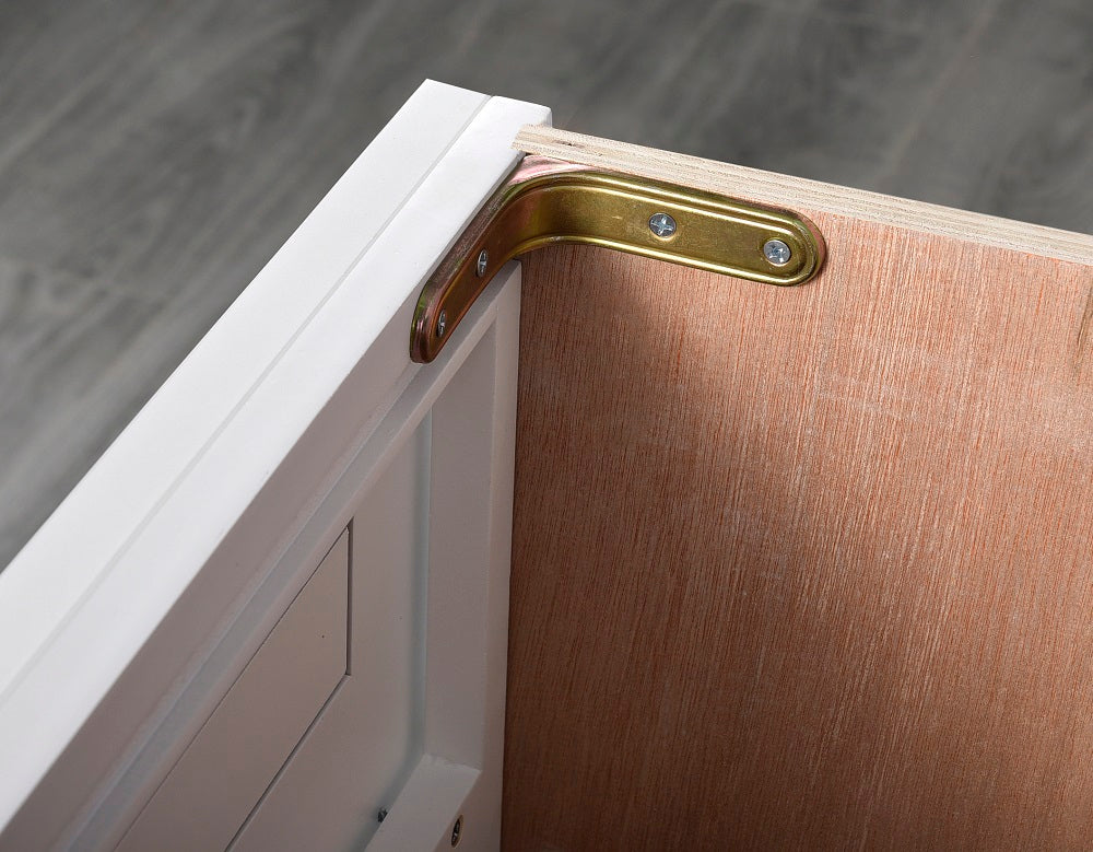 Tesoro 36" Shaker Bathroom Vanity With Quartz Countertop (Solid Wood)