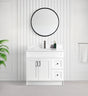 Tesoro 36" Shaker Bathroom Vanity With Quartz Countertop (MDF)