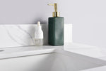 Tesoro 42" Shaker Bathroom Vanity With Quartz Countertop (Solid Wood)-Right Side Drawers