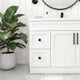 Tesoro 42" Shaker Bathroom Vanity With Quartz Countertop (Solid Wood)