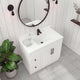 Tesoro 42" Shaker Bathroom Vanity With Quartz Countertop (Solid Wood)