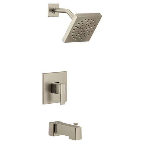 Moen 90 Degree Brushed Nickel M-CORE 3-Series Tub/Shower UTS3713EPBN