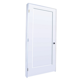 Shaker 1-Panel Solid Door (Pre-Hung)-80"