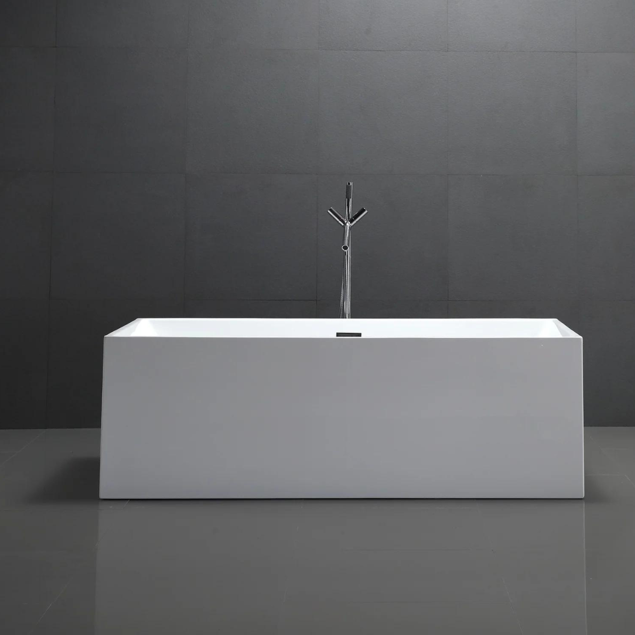 Vega 59" Acrylic Freestanding Bathtub
