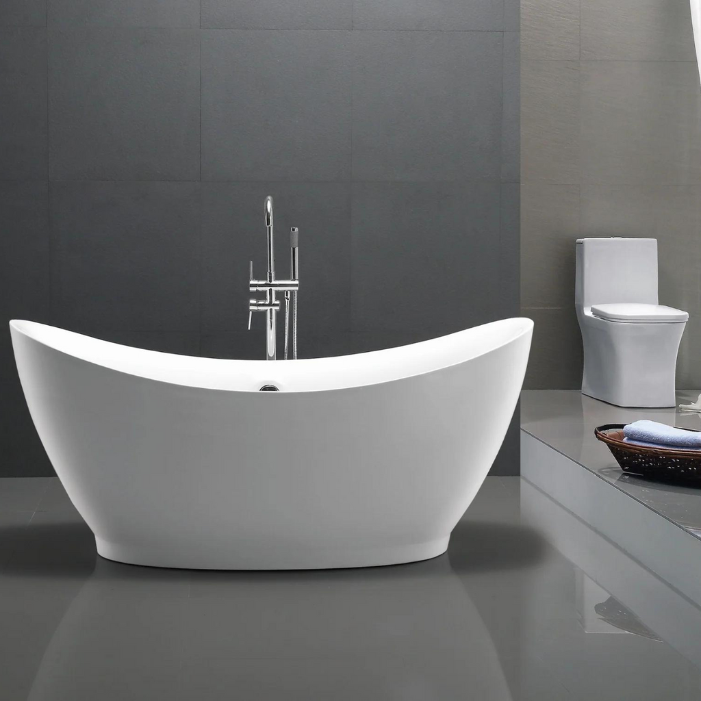 Elora 68" Acrylic Freestanding Bathtub