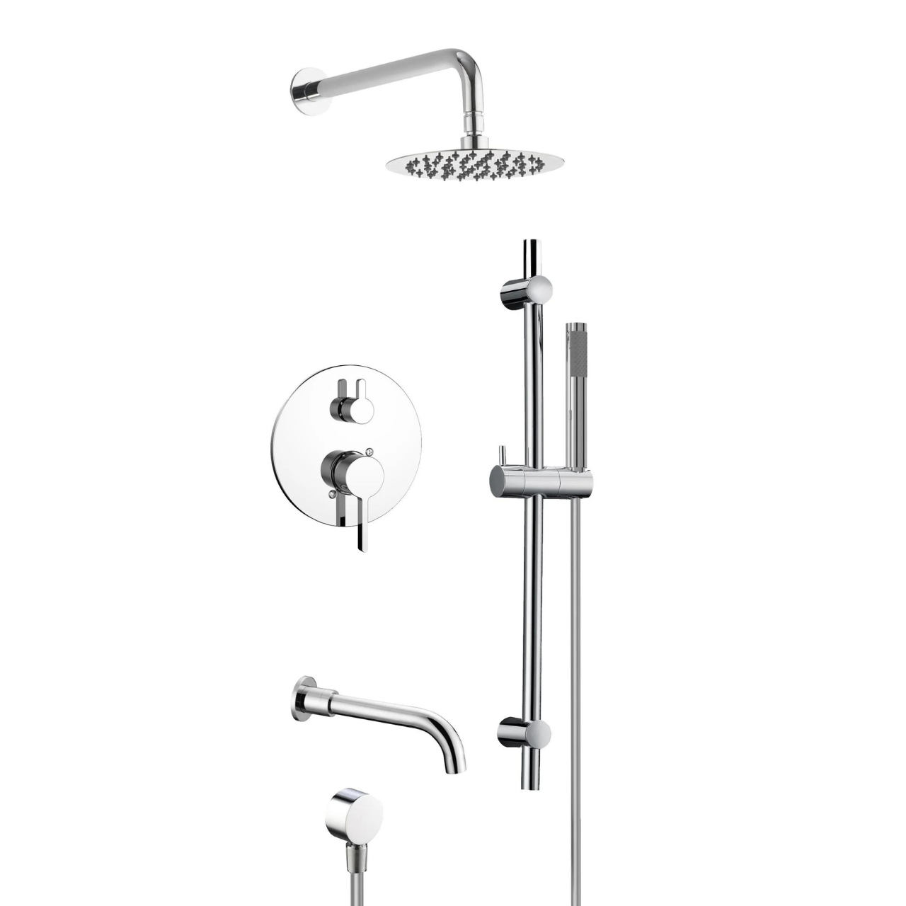 Vado Round Shower Kit