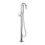 Chrome Goose Neck Soaker Tub Filler