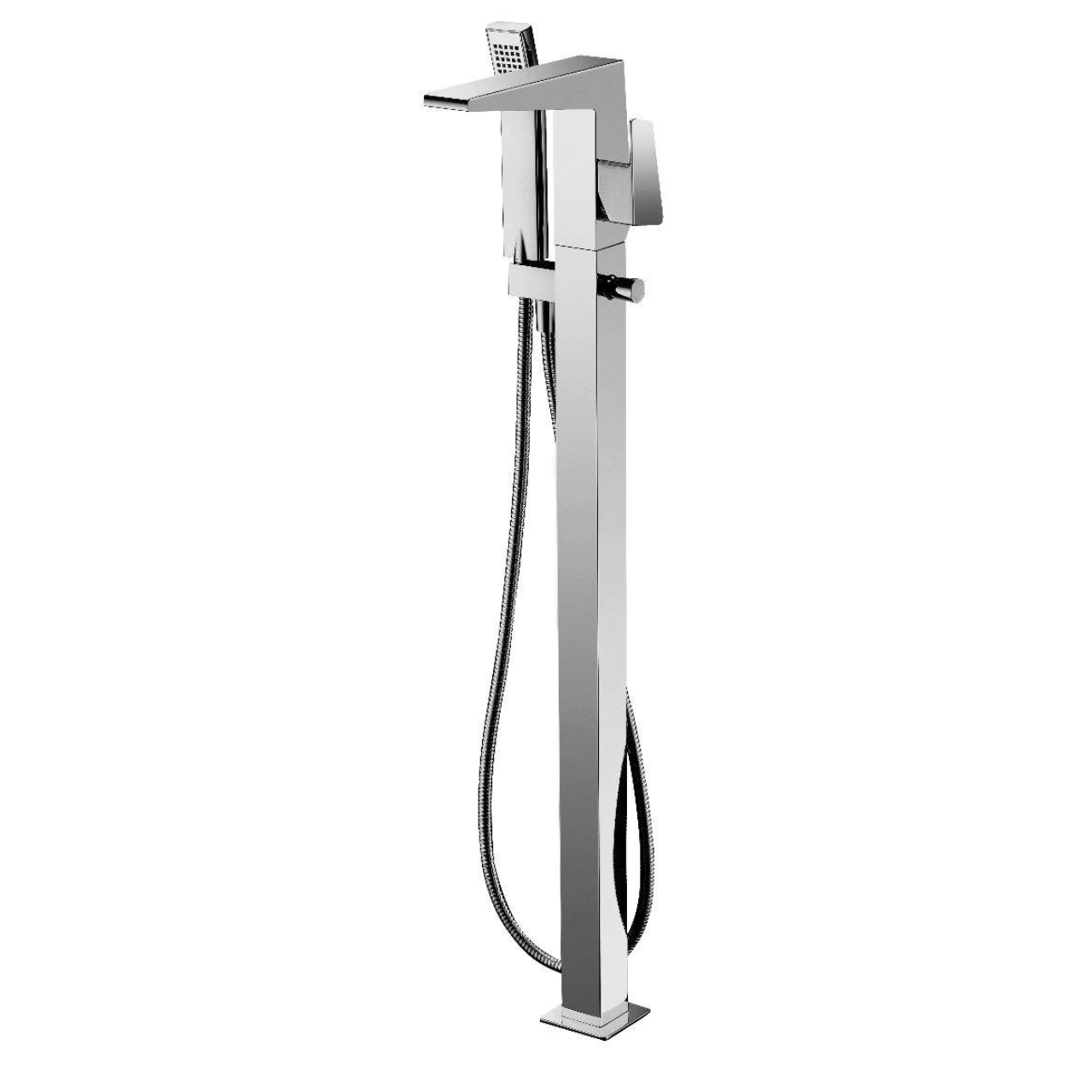 Suki Modern Square Freestanding Tub Faucet