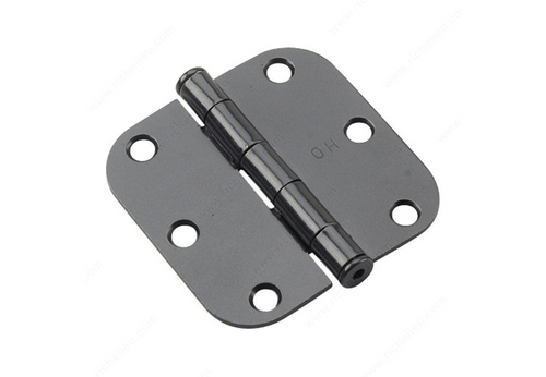 Onward - 3" Hinges - Black Round Radius 5/8" - 2pc per pack
