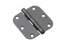 Onward - 3" Hinges - Black Round Radius 5/8" - 2pc per pack