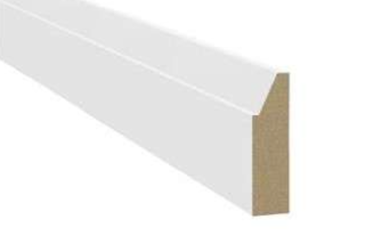 Step Bevel Shoe Mould (Pine) [Door Stop] 1-3/8″ x 3/8″ x 10ft