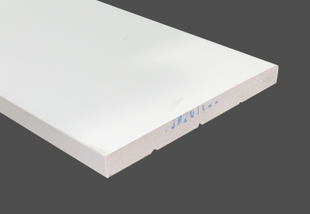 Base Board MDF Eased Edge 5 1/4 x 5/8 x 12'