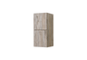 Bliss 12″ Wide by 28″ High Linen Side Cabinet With Two Doors in Nature Wood Finish