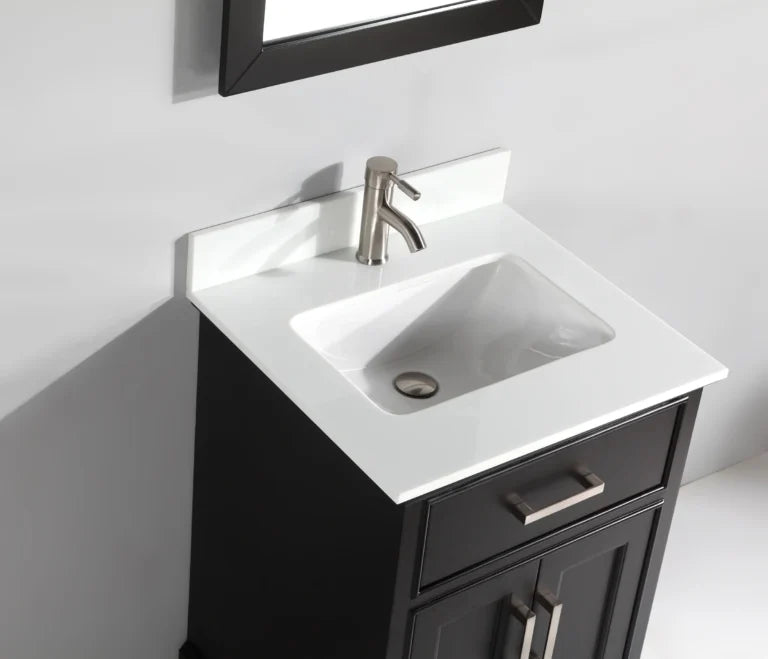 Vanity Art – Noble 30″ Single Sink Bathroom Vanity Set with Sink and Mirror