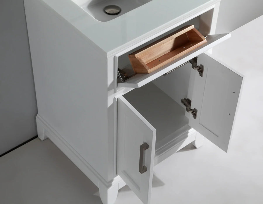 Vanity Art – Noble 30″ Single Sink Bathroom Vanity Set with Sink and Mirror