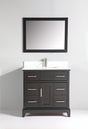 Vanity Art - Noble 36" Single Sink Bathroom Vanity Set with Sink and Mirror