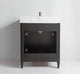 Vanity Art - Hudson 24" Single Sink Bathroom Vanity Set with Sink and Mirror (Carrara Marble Top)