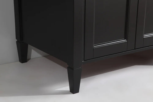 Vanity Art - Hudson 30" Single Sink Bathroom Vanity Set with Sink and Mirror (Carrara Marble Top)