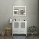 Vanity Art - Westmount 36" Single Sink Bathroom Vanity Set with Sink and Mirror (Ceramic Top)