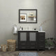 Vanity Art - Westmount 48" Single Sink Bathroom Vanity Set with Sink and Mirror - 2 Side Cabinet