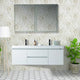 Vanity Art - Juliet 60" LED Lighted Wall-Mount Double Sink Bathroom Vanity