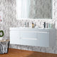 Vanity Art - Juliet 60" LED Lighted Wall-Mount Double Sink Bathroom Vanity