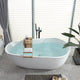Prague 59" Acrylic Freestanding Bathtub