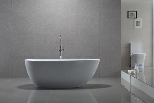 Prague 59" Acrylic Freestanding Bathtub