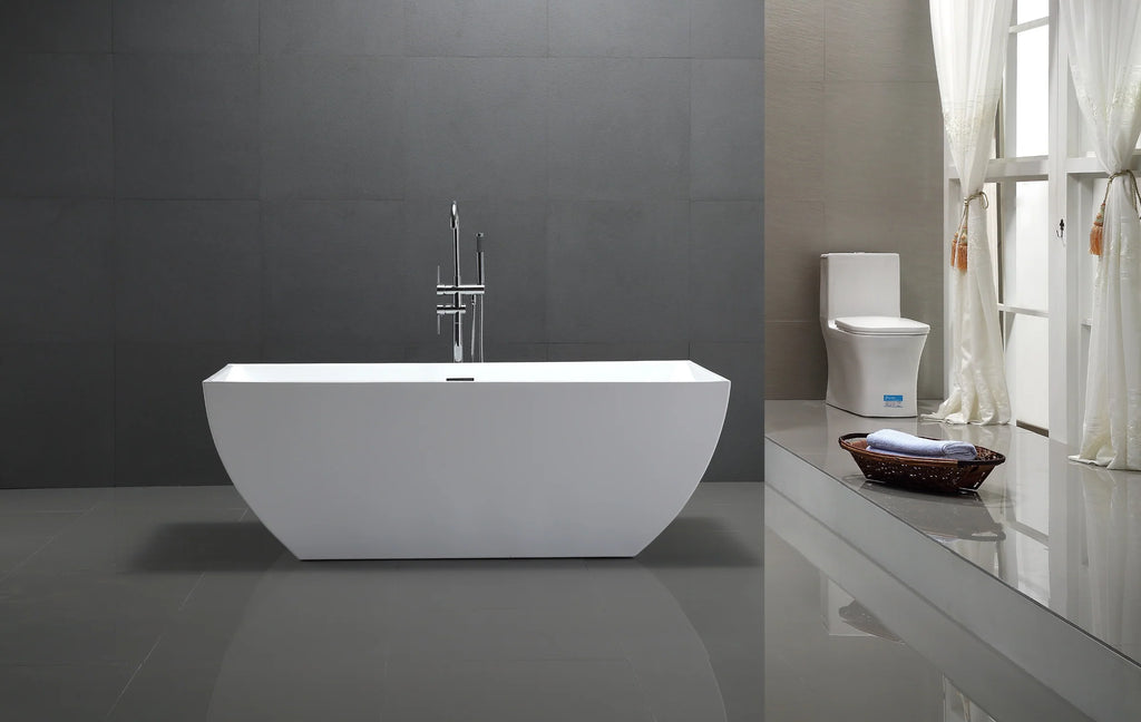 Adessa 67" Acrylic Freestanding Bathtub