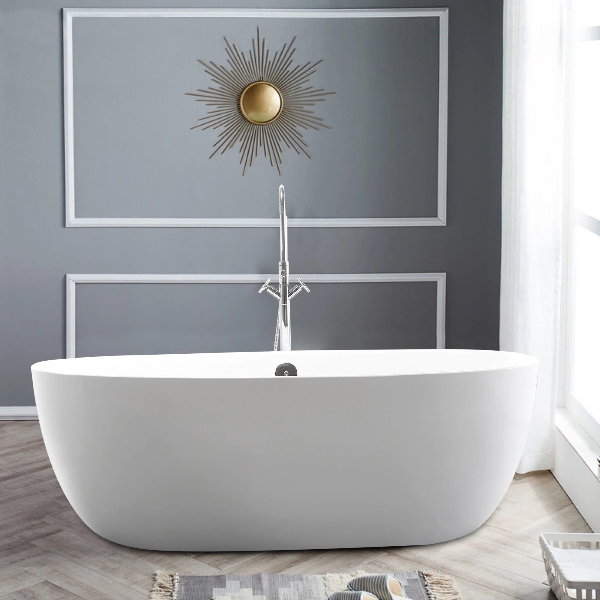 Venice 67" Acrylic Freestanding Bathtub