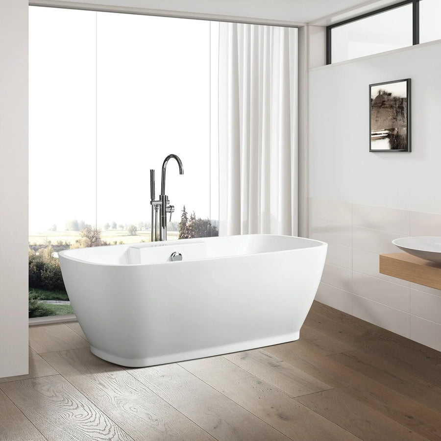 Zurich 59" Acrylic Freestanding Bathtub
