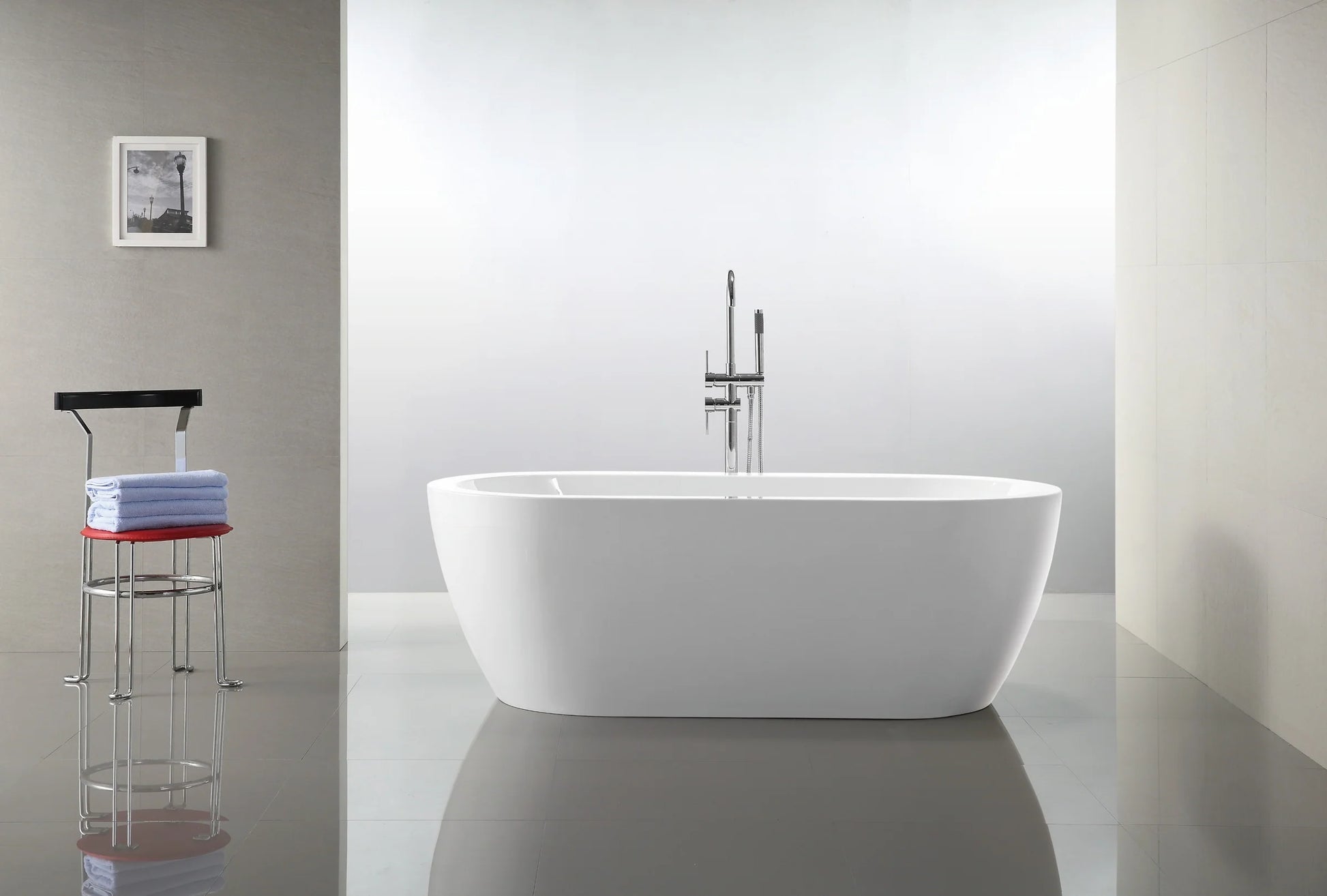 Talin 68" Acrylic Freestanding Bathtub