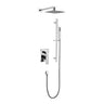 Vito II Square Shower Kit