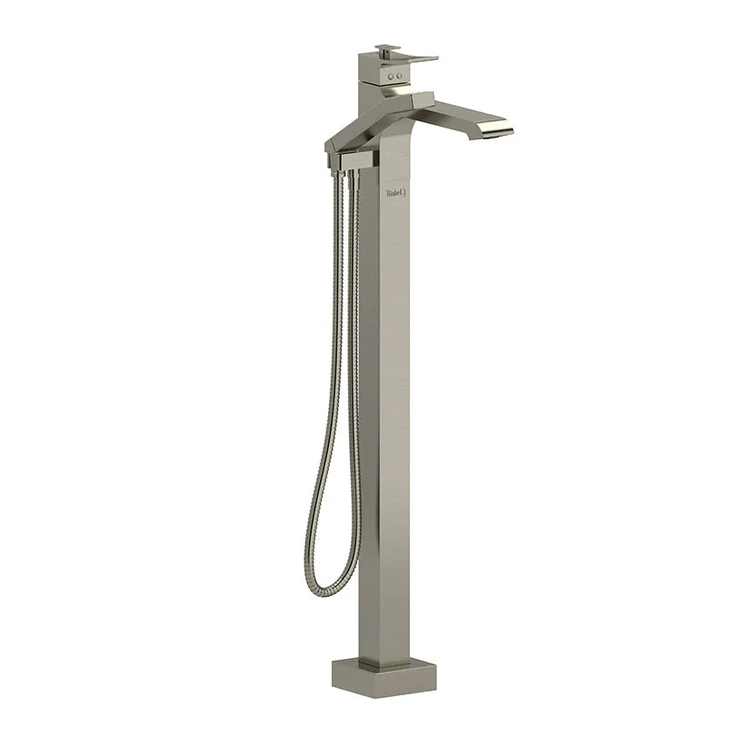 Riobel Zendo Floormount Tub Filler with Hand Shower