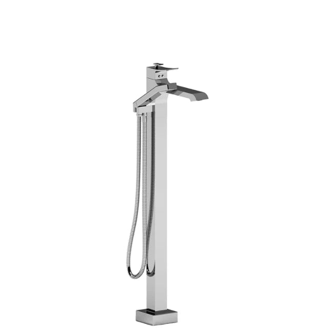 Riobel Zendo Floormount Tub Filler with Hand Shower
