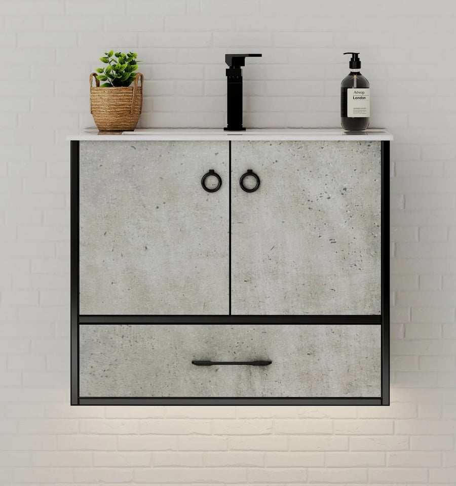 Aventino sintered-stone top — close-up of countertop surface