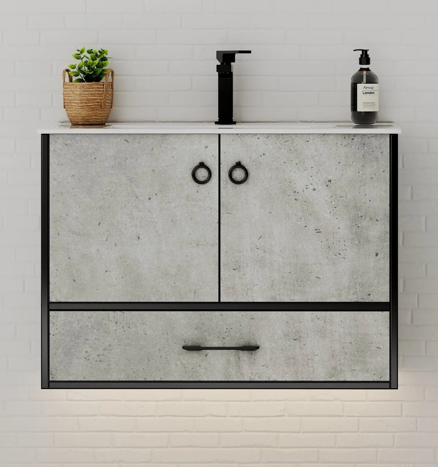 Aventino vanity — complete package as shipped
