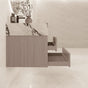 Aventino 32"/36"/40" Fluted Floating Single-Sink Vanity with Sintered Stone Top