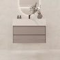 Aventino 32"/36"/40" Fluted Floating Single-Sink Vanity with Sintered Stone Top