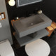 Aventino 32-inch gallery floating vanity — sintered stone top